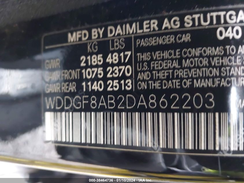 2013 MERCEDES-BENZ C 300 300 4MATIC - WDDGF8AB2DA862203