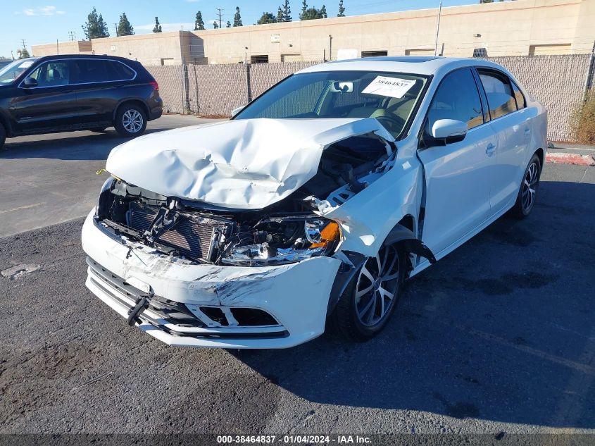 2017 VOLKSWAGEN JETTA 1.4T SE - 3VWDB7AJ6HM241823