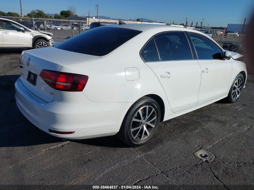 2017 VOLKSWAGEN JETTA 1.4T SE - 3VWDB7AJ6HM241823