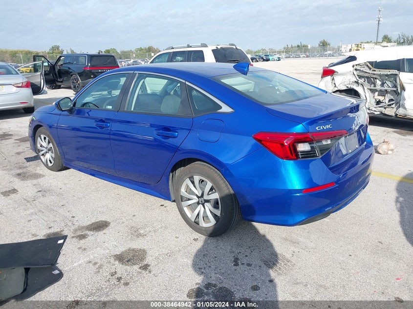 VIN 2HGFE2F29NH532254 2022 HONDA CIVIC LX