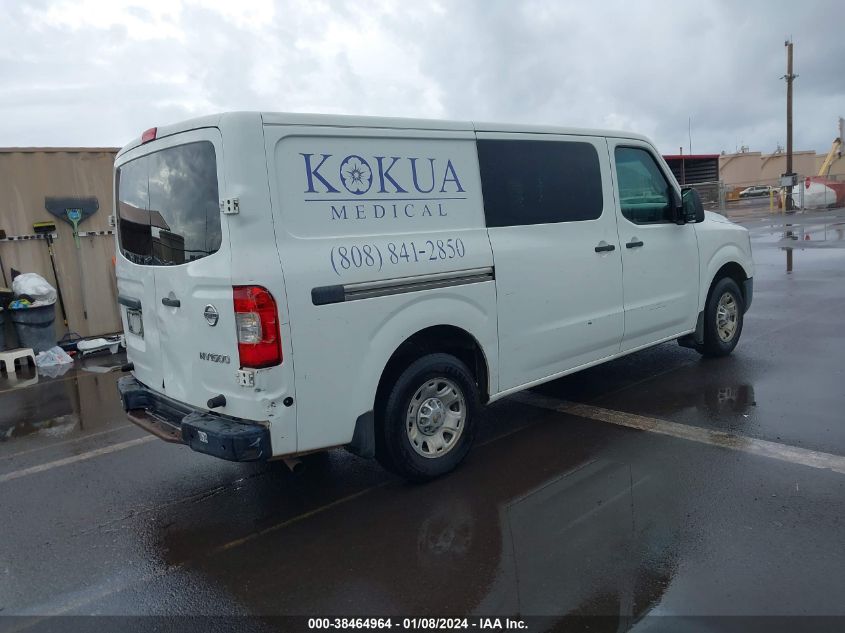 2014 NISSAN NV CARGO NV1500 SV V6 1N6BF0KM1EN104270