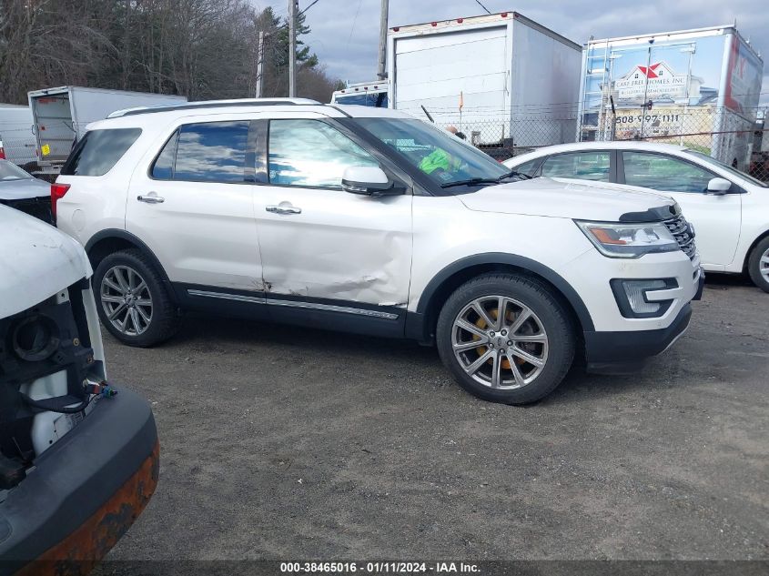 2017 FORD EXPLORER LIMITED - 1FM5K8F86HGC87693
