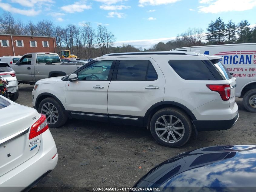 2017 FORD EXPLORER LIMITED - 1FM5K8F86HGC87693