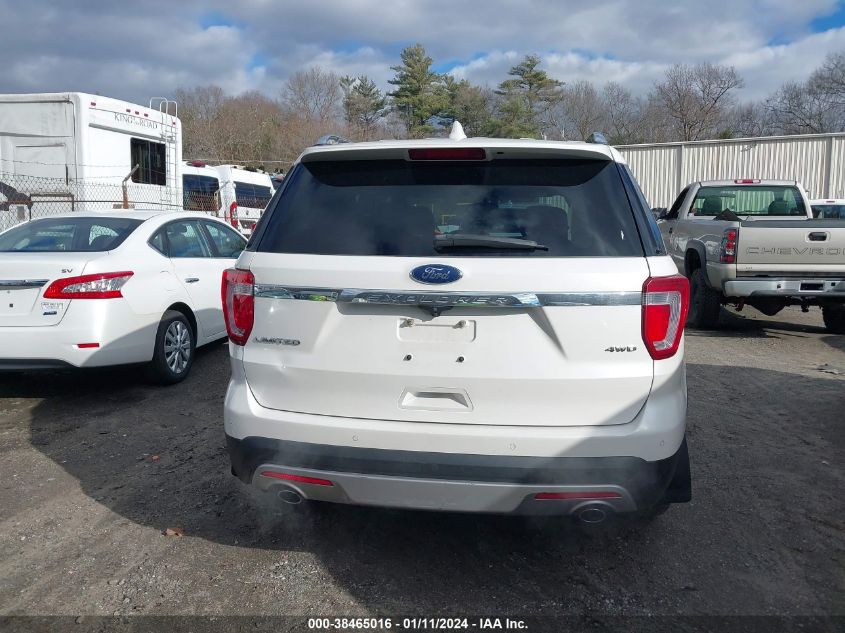 2017 FORD EXPLORER LIMITED - 1FM5K8F86HGC87693