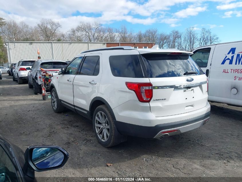 2017 FORD EXPLORER LIMITED - 1FM5K8F86HGC87693
