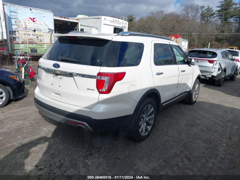 2017 FORD EXPLORER LIMITED - 1FM5K8F86HGC87693