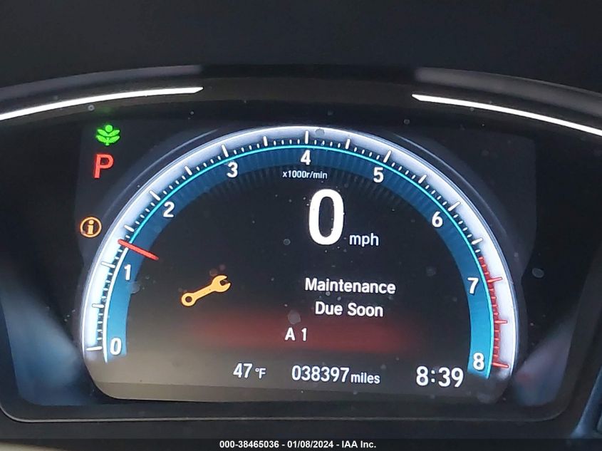 2020 HONDA CIVIC LX - 19XFC2F62LE211592