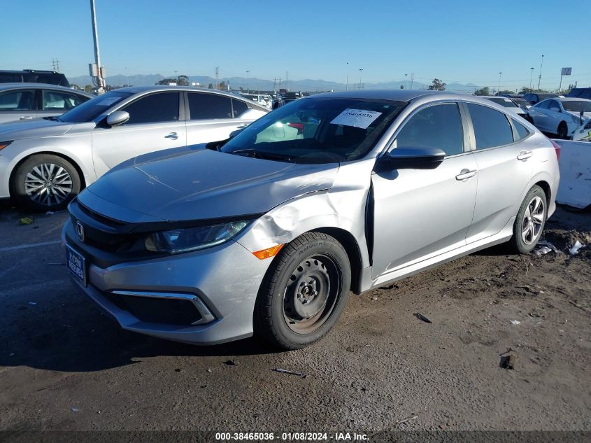 2020 HONDA CIVIC LX - 19XFC2F62LE211592