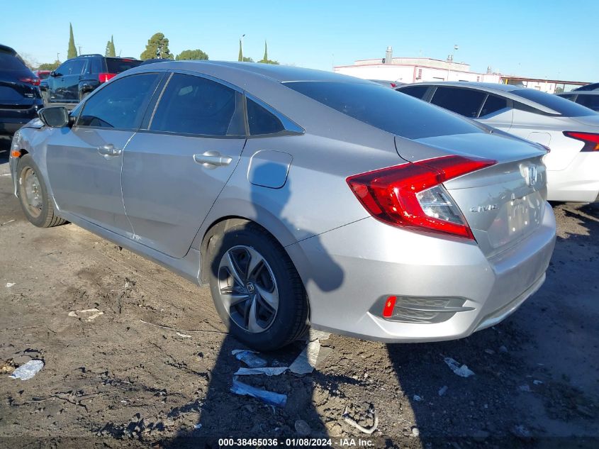2020 HONDA CIVIC LX - 19XFC2F62LE211592