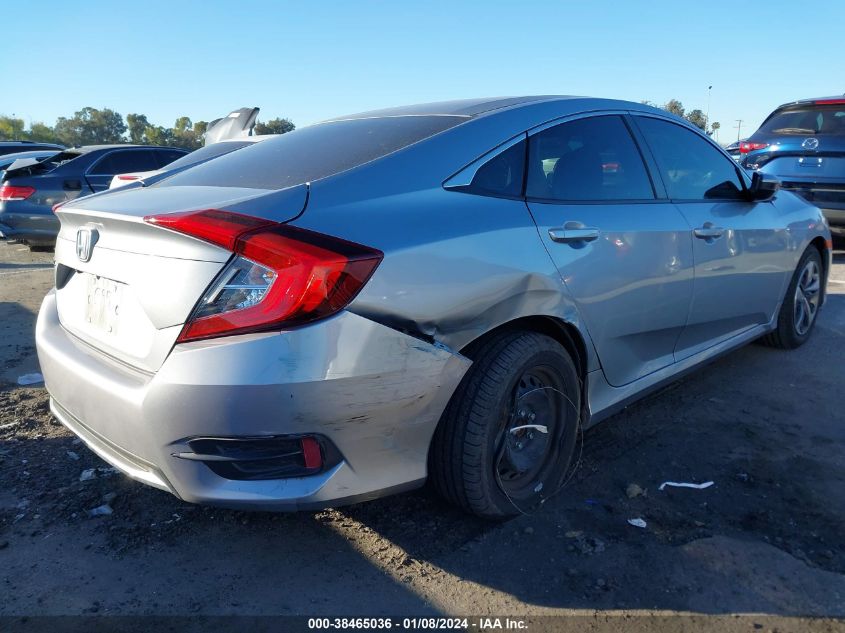 2020 HONDA CIVIC LX - 19XFC2F62LE211592