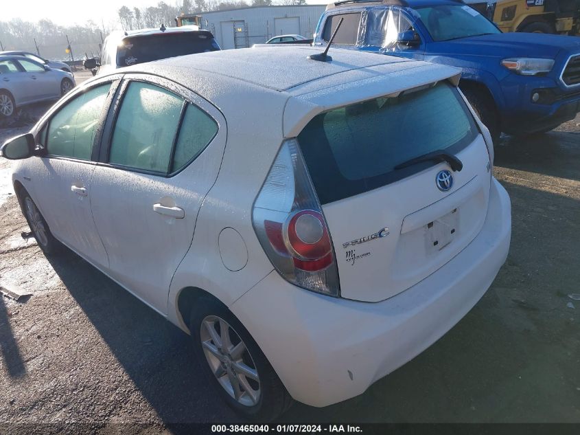 2013 TOYOTA PRIUS C - JTDKDTB36D1057664