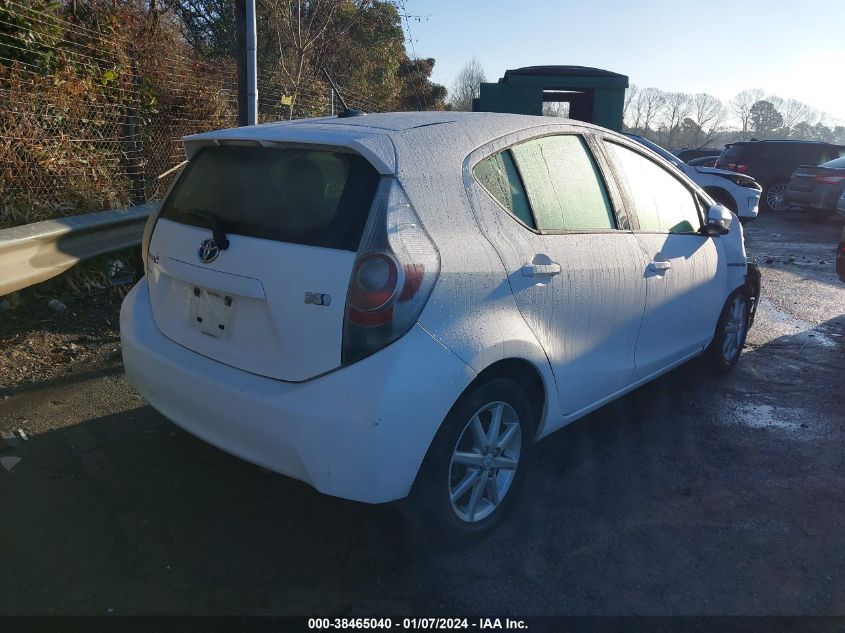 2013 TOYOTA PRIUS C - JTDKDTB36D1057664