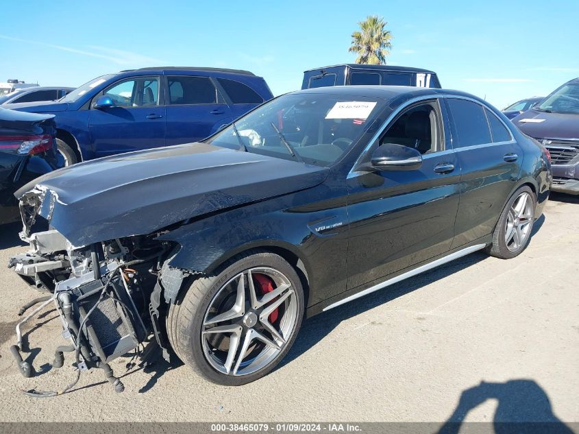2016 MERCEDES-BENZ AMG C 63 S 55SWF8HB1GU117688