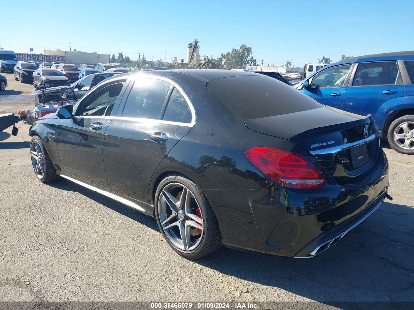 2016 MERCEDES-BENZ AMG C 63 S 55SWF8HB1GU117688