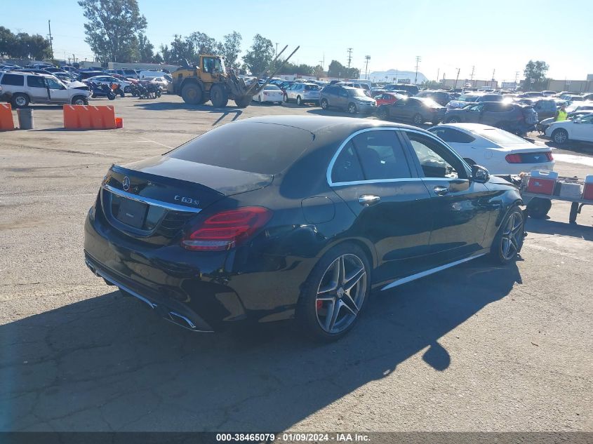 2016 MERCEDES-BENZ AMG C 63 S 55SWF8HB1GU117688