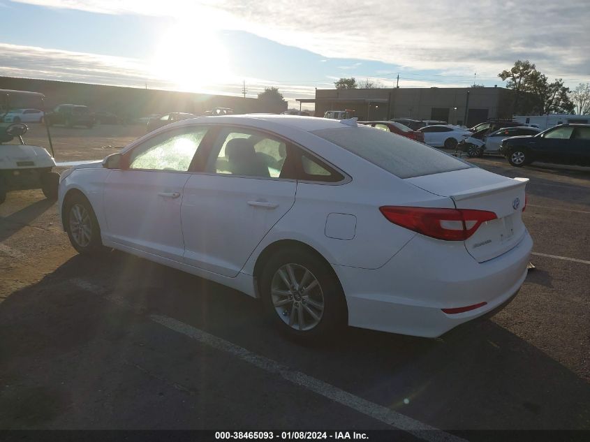 2015 HYUNDAI SONATA SE - 5NPE24AF0FH024868