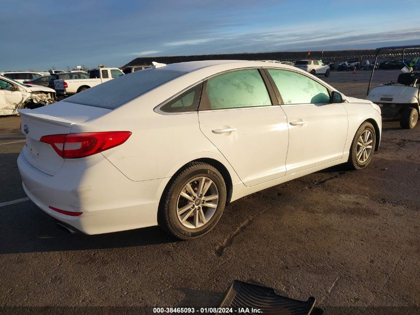 2015 HYUNDAI SONATA SE - 5NPE24AF0FH024868