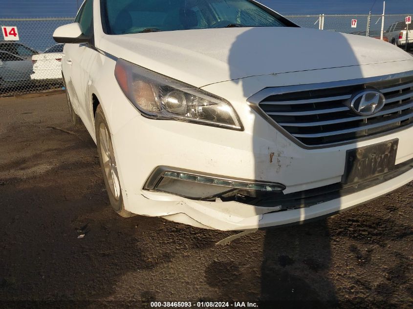 2015 HYUNDAI SONATA SE - 5NPE24AF0FH024868