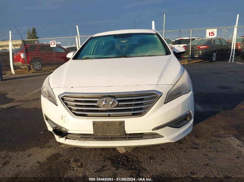 2015 HYUNDAI SONATA SE - 5NPE24AF0FH024868