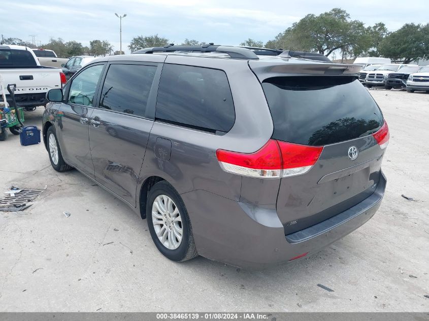 2014 TOYOTA SIENNA XLE V6 8 PASSENGER - 5TDYK3DC4ES498128