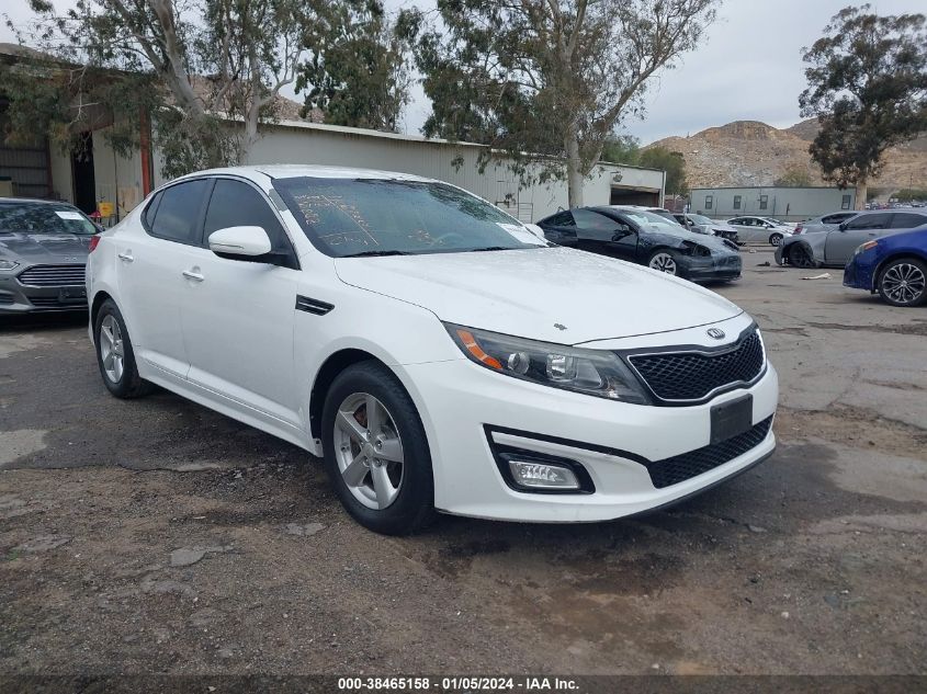 2015 KIA OPTIMA LX - 5XXGM4A79FG424578