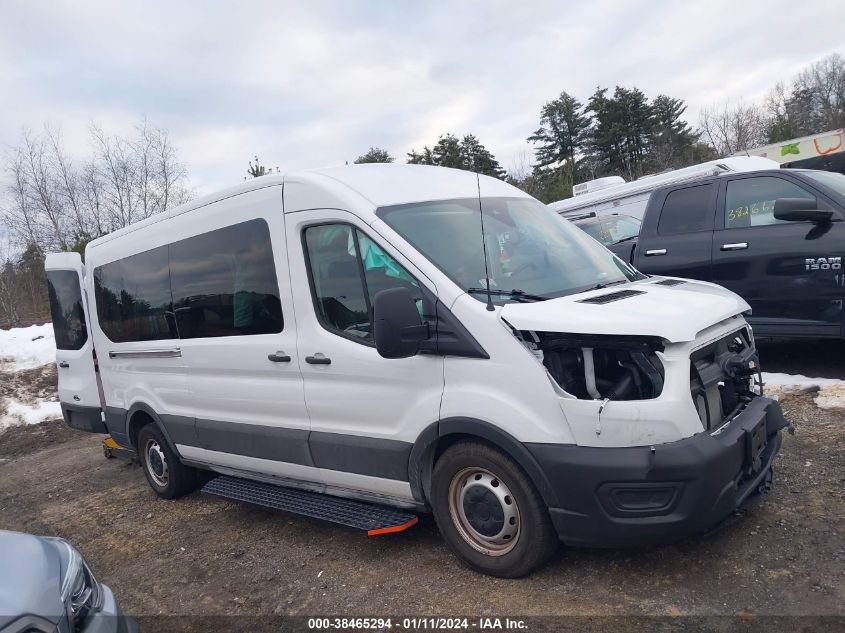 2022 FORD TRANSIT-350 PASSENGER VAN T-350 - 1FDAX2C88NKA20386