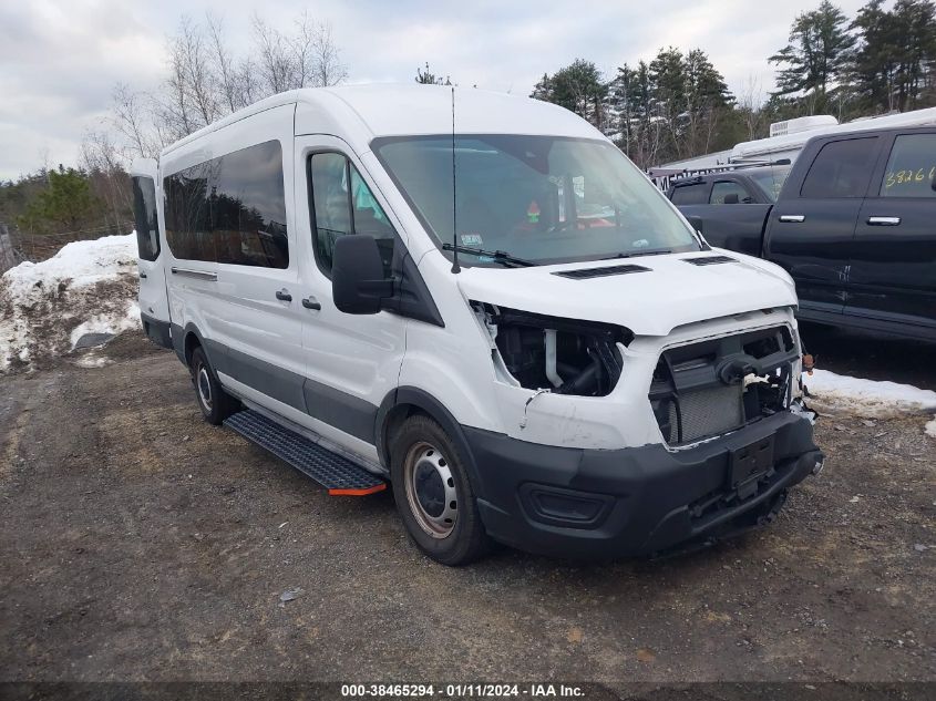 2022 FORD TRANSIT-350 PASSENGER VAN T-350 - 1FDAX2C88NKA20386