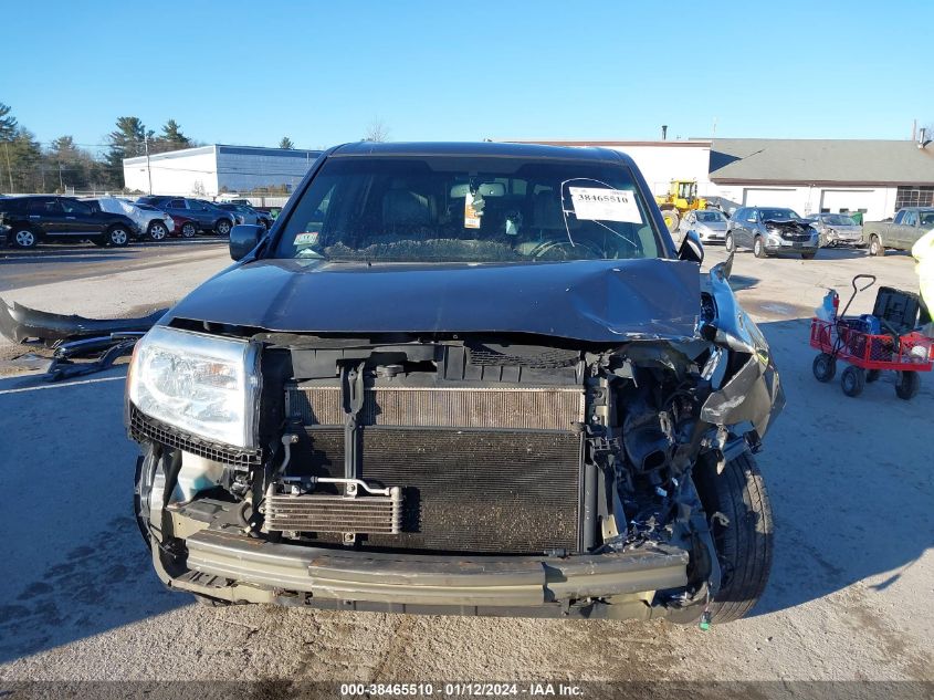 2013 HONDA PILOT EXL - 5FNYF4H54DB052196