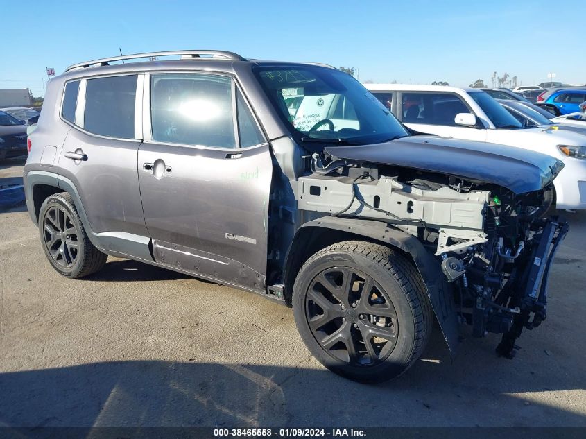 2019 JEEP RENEGADE ALTITUDE FWD - ZACNJABB0KPK00166