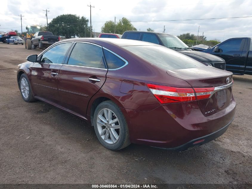 2013 TOYOTA AVALON XLE PREMIUM - 4T1BK1EB9DU071341