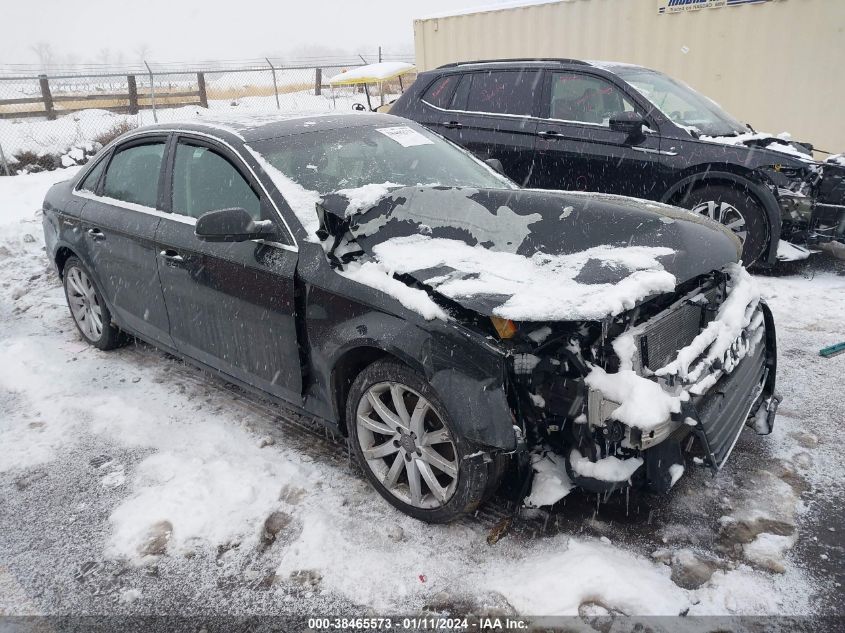 2013 AUDI A4 PREMIUM PLUS - WAUFFAFL3DN043656