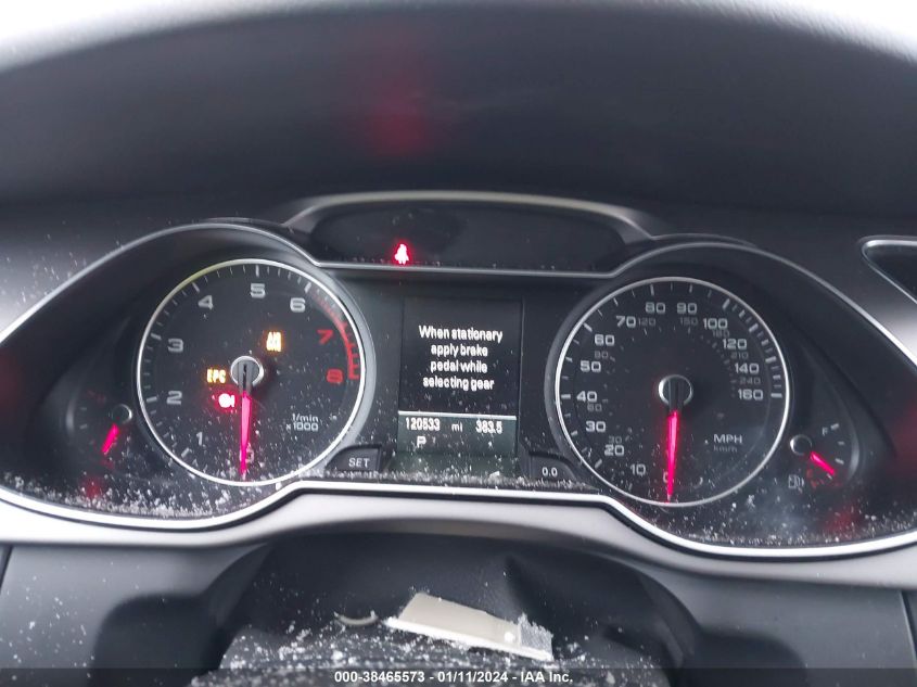 2013 AUDI A4 PREMIUM PLUS - WAUFFAFL3DN043656