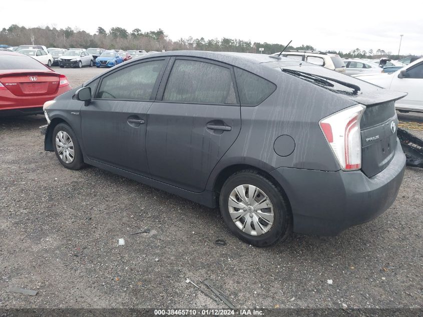 JTDKN3DUXF1884105 | 2015 TOYOTA PRIUS