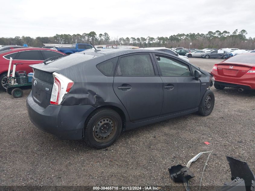 JTDKN3DUXF1884105 | 2015 TOYOTA PRIUS