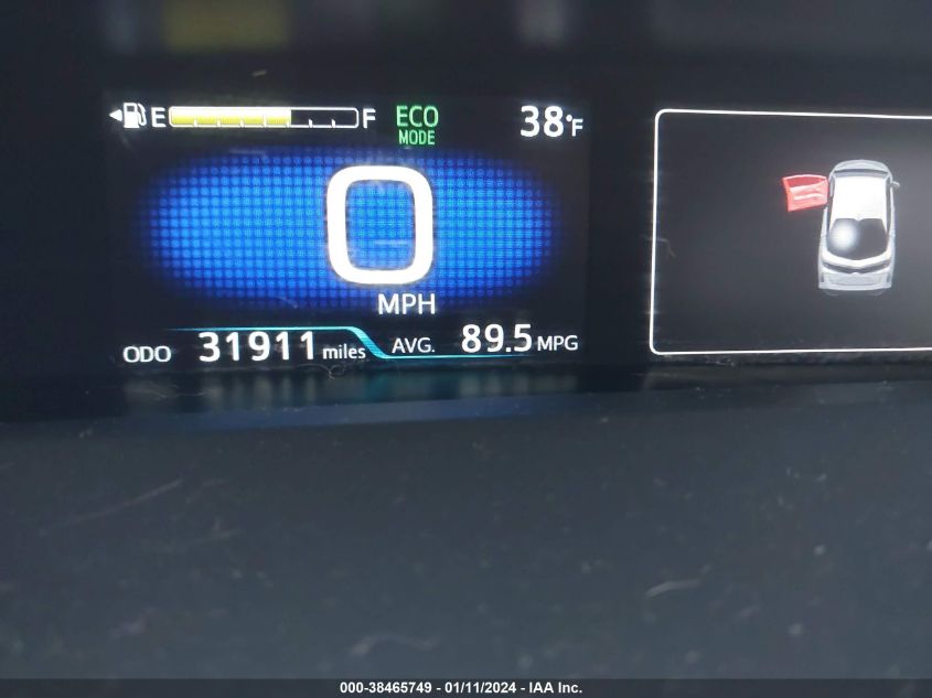 2021 TOYOTA PRIUS PRIME LIMITED - JTDKAMFP2M3169121