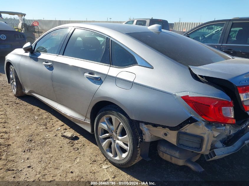 2020 HONDA ACCORD - 1HGCZ1F13LA005925