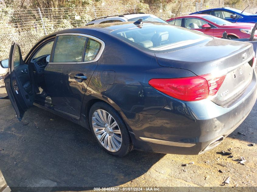2015 KIA K900 KNALU4D41F6027085