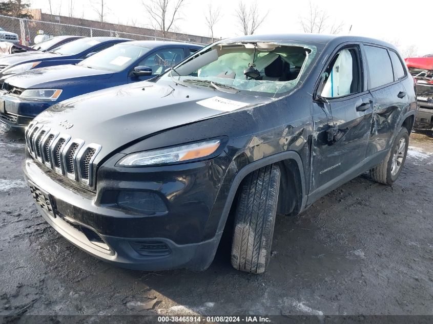 2014 JEEP CHEROKEE SPORT - 1C4PJLAB3EW169060