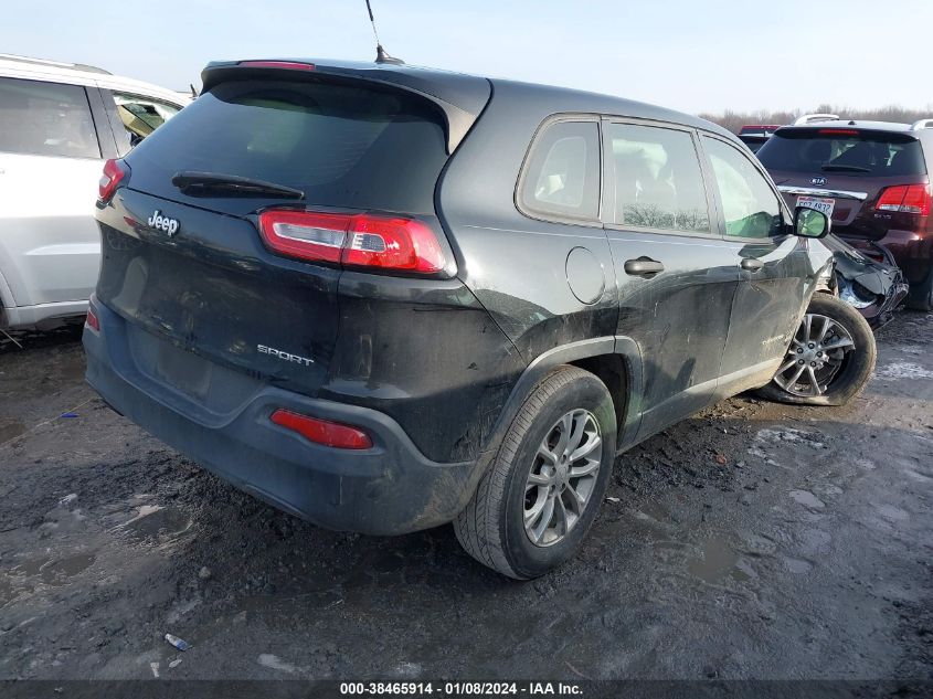 2014 JEEP CHEROKEE SPORT - 1C4PJLAB3EW169060