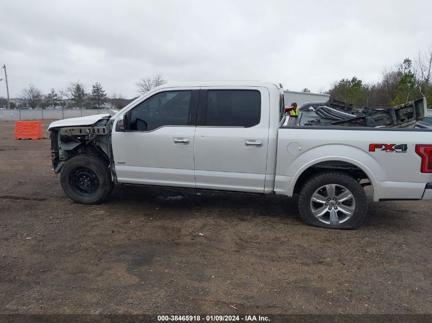 2016 FORD F-150 PLATINUM - 1FTEW1EG5GFD33611