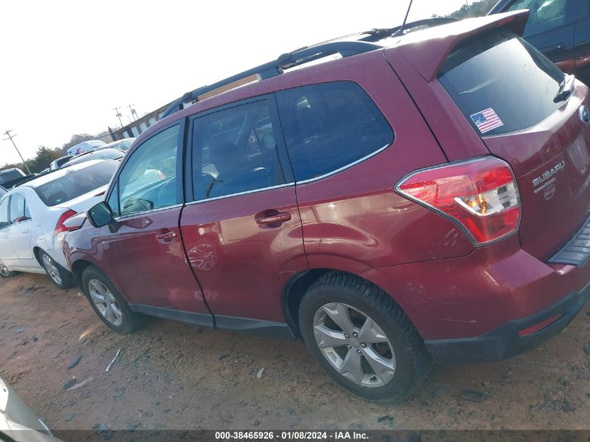 2014 SUBARU FORESTER 2.5I LIMITED - JF2SJAHC2EH485441