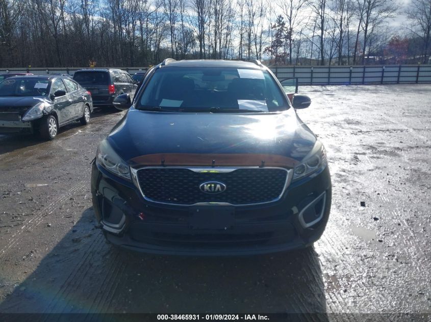 2016 KIA SORENTO 2.4L LX - 5XYPG4A34GG015809