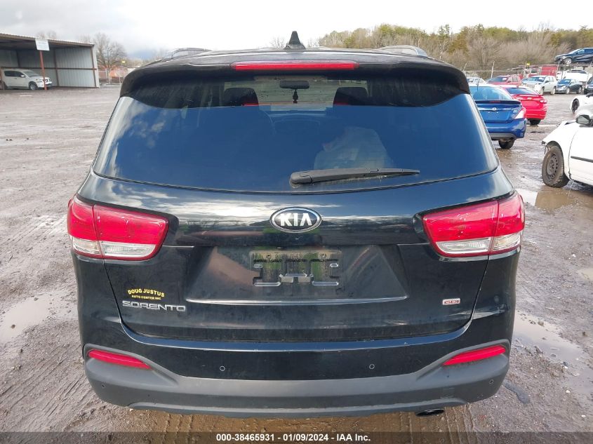 2016 KIA SORENTO 2.4L LX - 5XYPG4A34GG015809