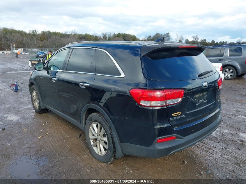 2016 KIA SORENTO 2.4L LX - 5XYPG4A34GG015809