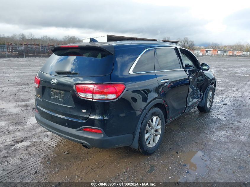 2016 KIA SORENTO 2.4L LX - 5XYPG4A34GG015809