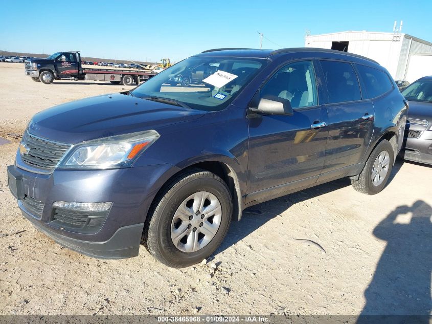 2013 CHEVROLET TRAVERSE LS - 1GNKRFED1DJ236256