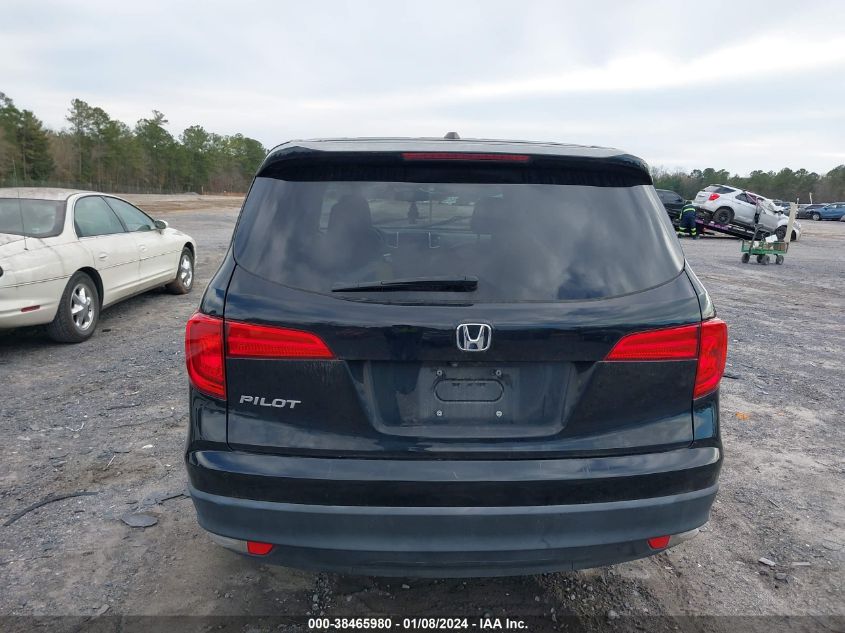 2016 HONDA PILOT EXLN - 5FNYF5H79GB021912