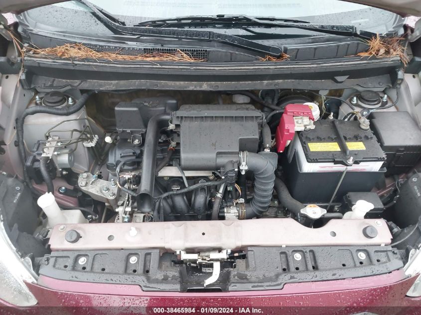 2019 MITSUBISHI MIRAGE LE/GT - ML32A5HJ0KH007134