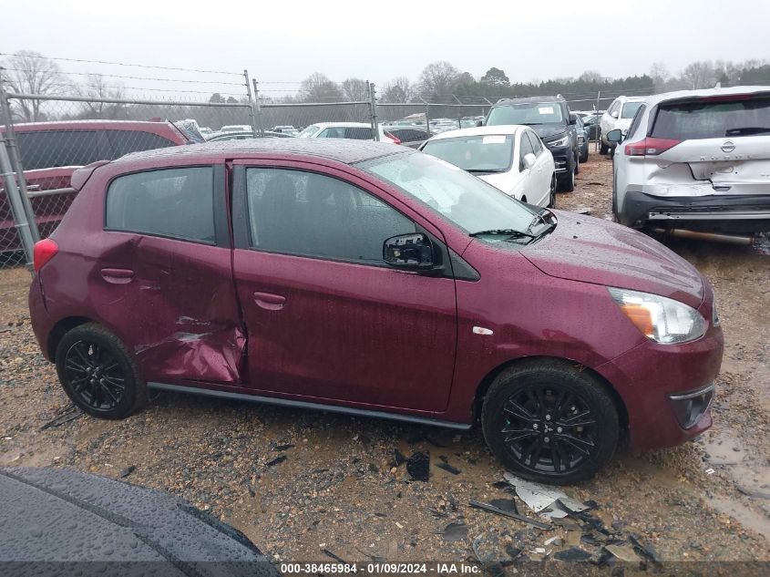 2019 MITSUBISHI MIRAGE LE/GT - ML32A5HJ0KH007134