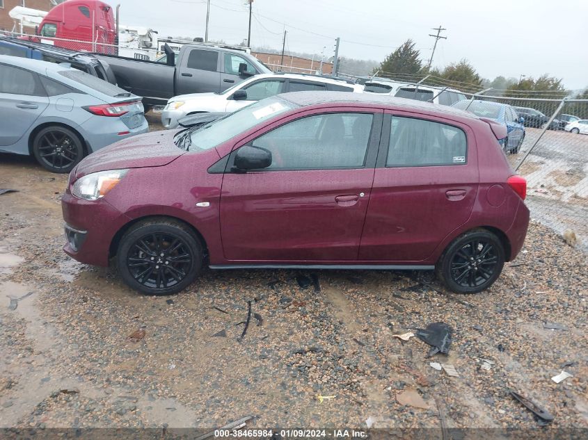 2019 MITSUBISHI MIRAGE LE/GT - ML32A5HJ0KH007134